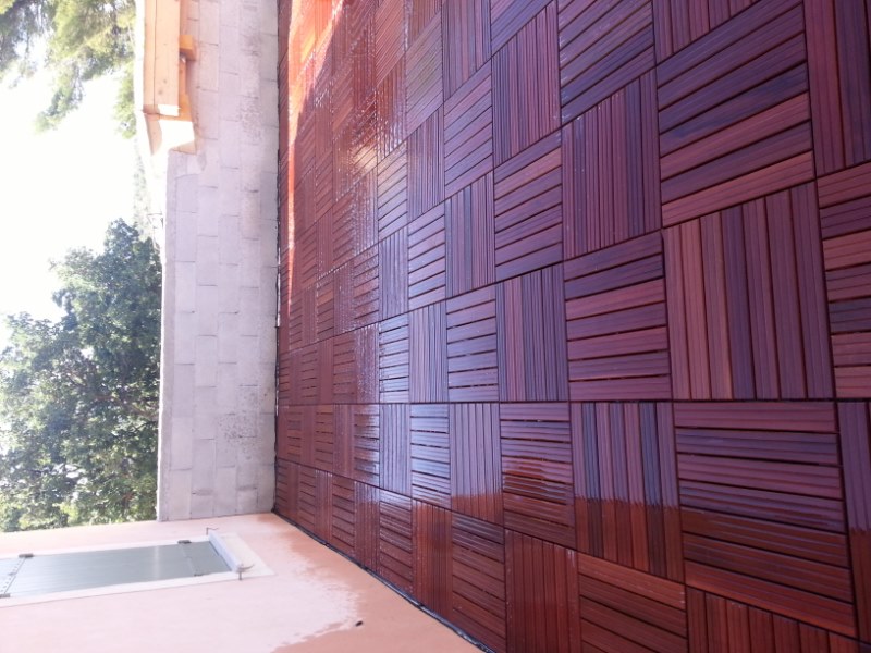 Etanchéité sous dalles sur plots dans un domaine viticole à puyloubier